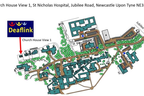 map of Church View House